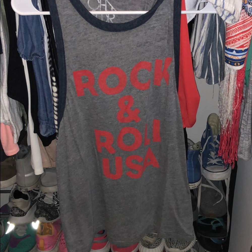rock and roll tank top